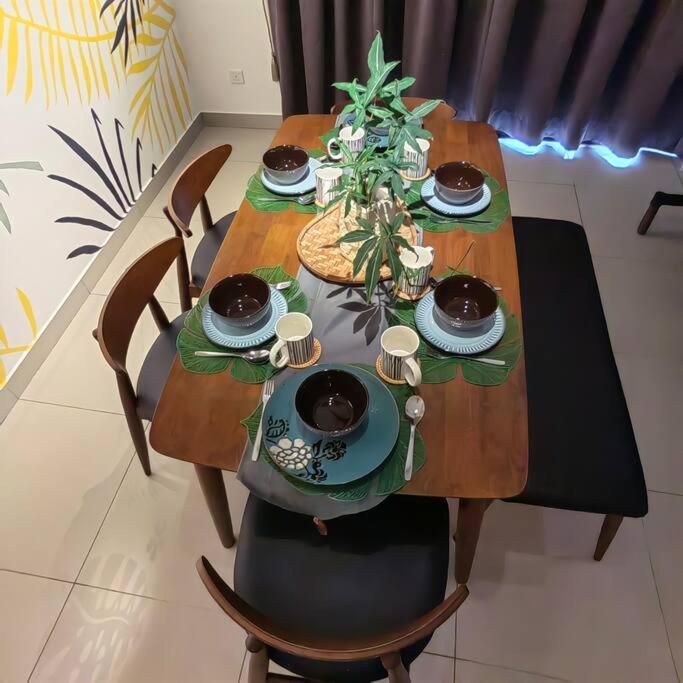 Alocasia Geniehome 3Br Free Wifi @ Utropolis Shah Alam Ngoại thất bức ảnh